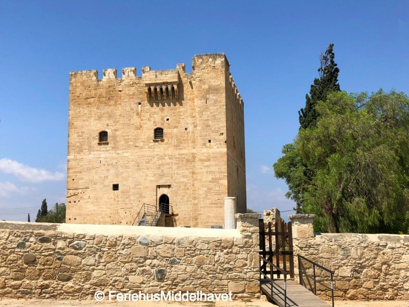 Første stopp etter Limassol på Paphos Roadtrip via Limassol og Troodos var på Kolossi Castle. 