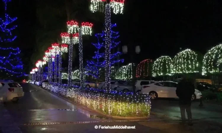 Kyrenia Nord Kypros julepyntet og strålende